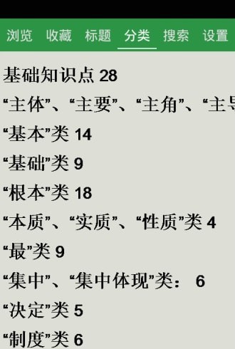 初中政治知识点大全手机版