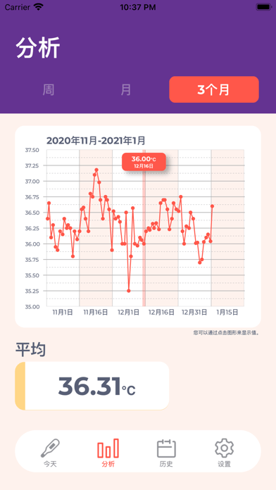 体温记录表官网版