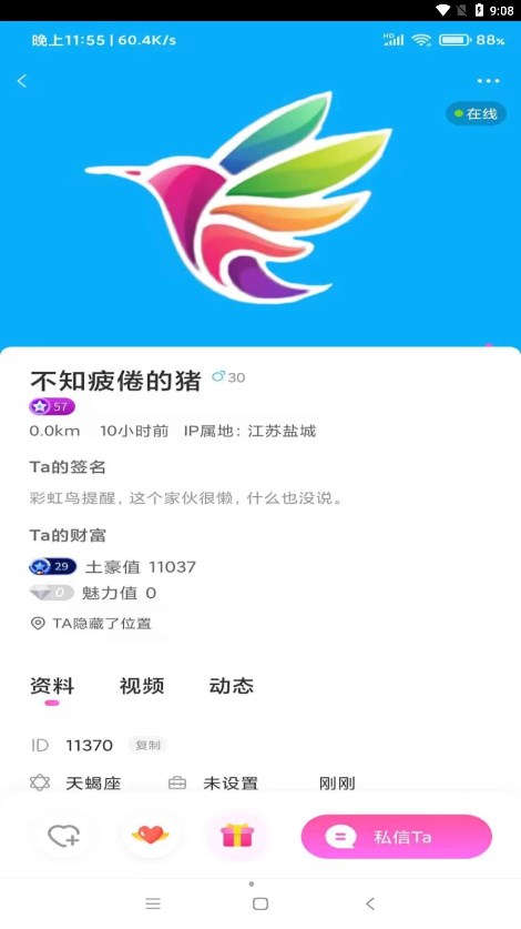 彩虹鸟交友定制版