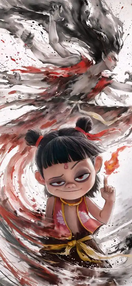 《哪吒之魔童闹海》高清壁纸下载平台推荐