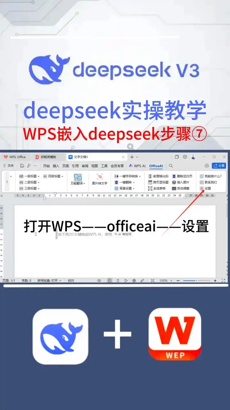 DeepSeek如何接入WPS