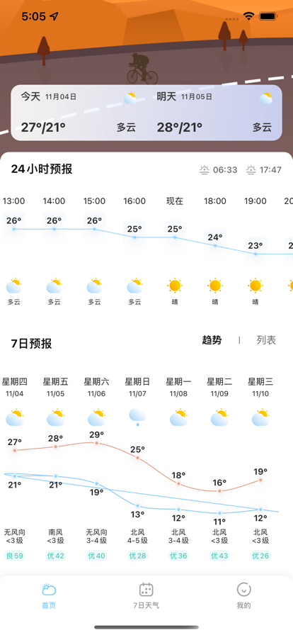 实时天气安卓版