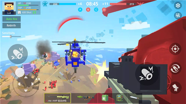 机器人战地世界武器全解锁免费版