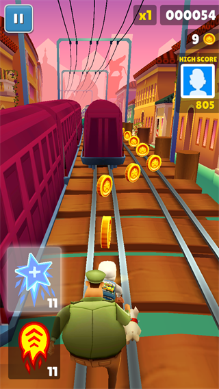 地铁跑酷锅巴高仿定制