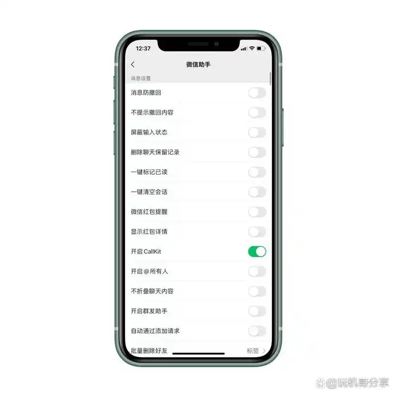 怎样在iOS微信开启CallKit教程