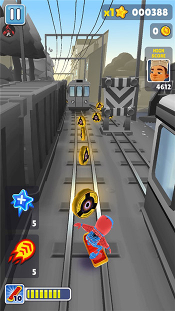 dark黑白牛津地铁跑酷安卓版