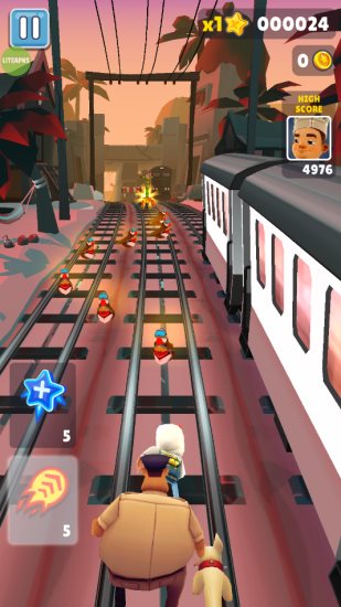 地铁跑酷小鸟金币