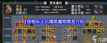 怪物乐土地下世界霸主黑龙怎么玩